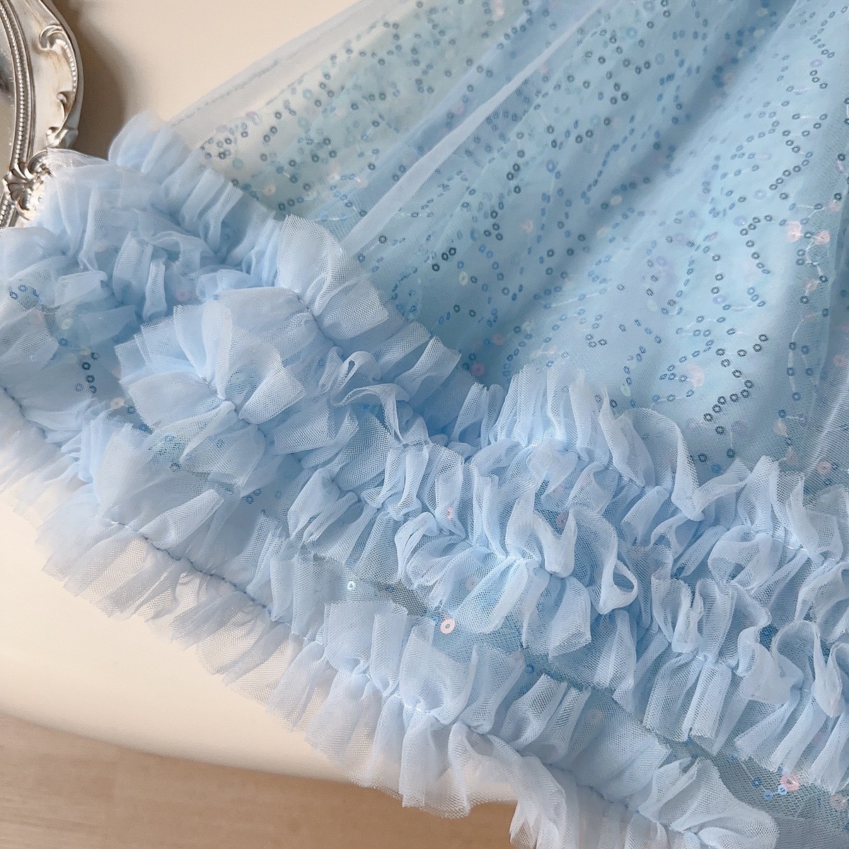 sequin mesh tutu dress - Image 4