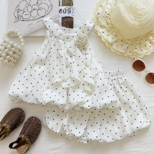 Chiffon Vest & Shorts