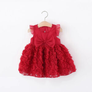 Bow Rose Flying Sleeve
