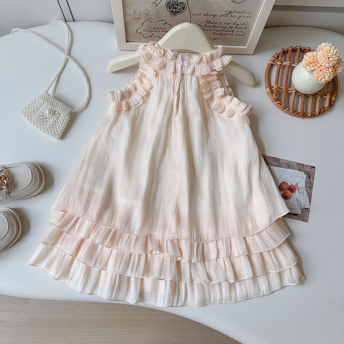 Ruffled Halter Neck Tank - Image 4