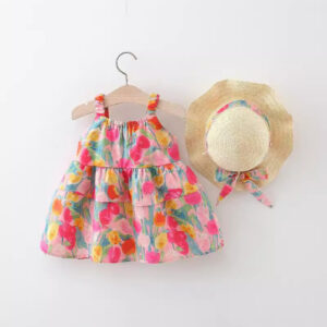 Cotton Cloth Straw Hat