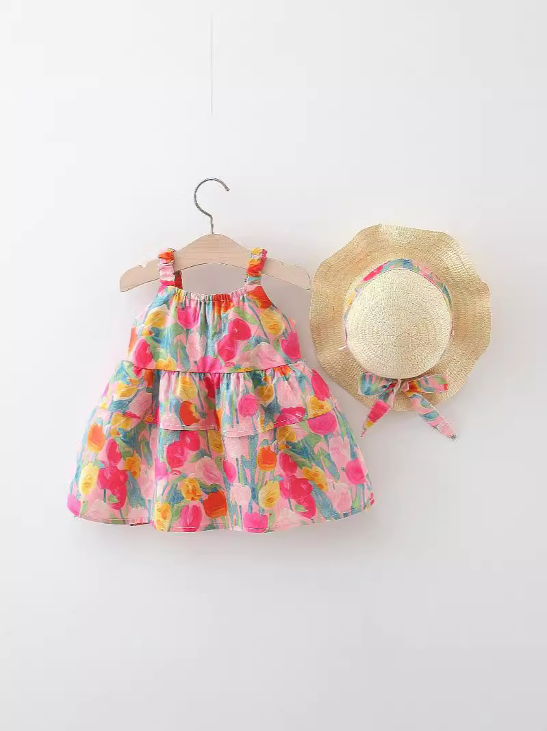 Cotton Cloth Straw Hat
