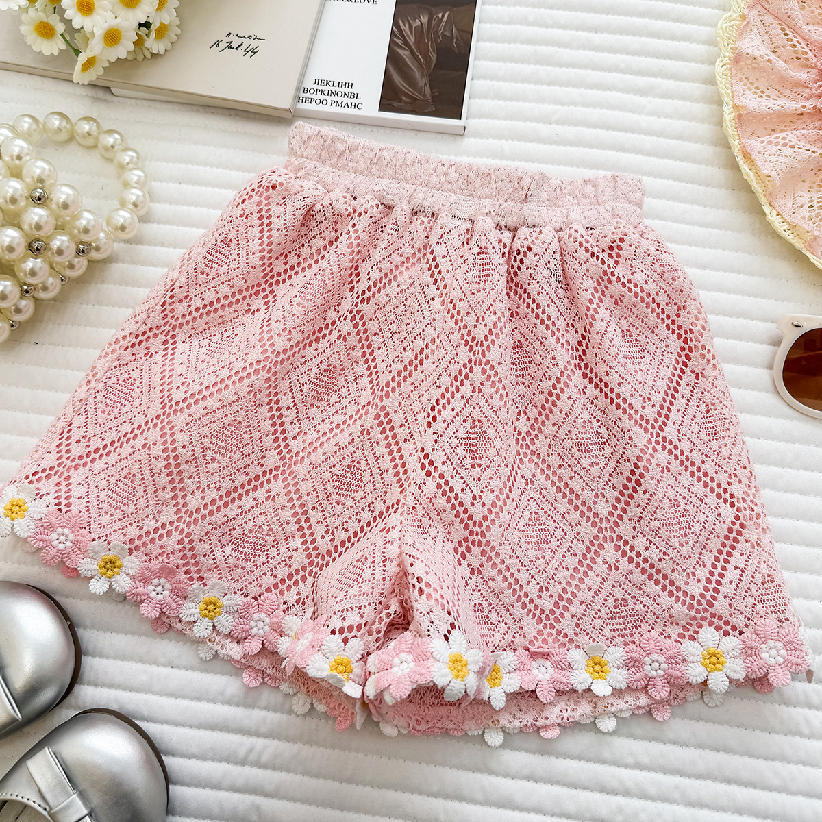Hollow-Out Top & Shorts - Image 5