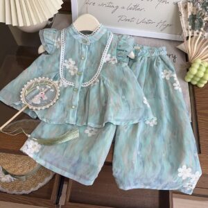 Embroidered Top & Pant