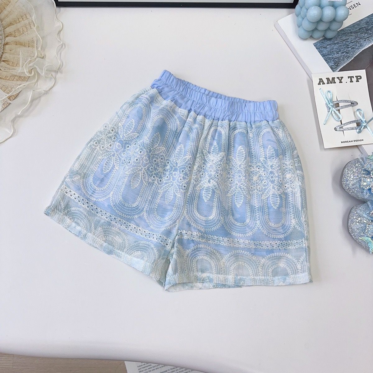 Flying Sleeve Top Shorts - Image 3