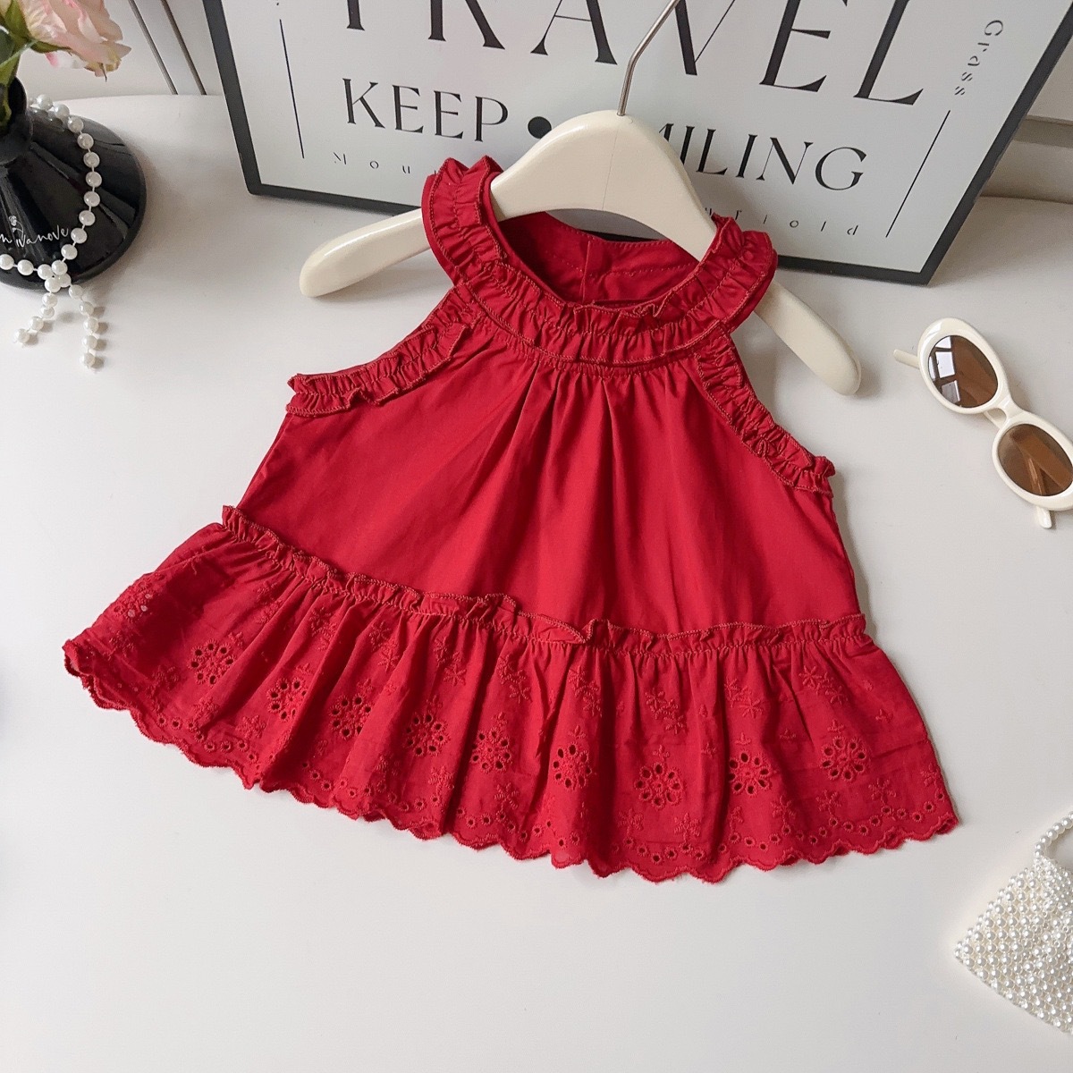 Ruffled Vest Top & Pant - Image 3