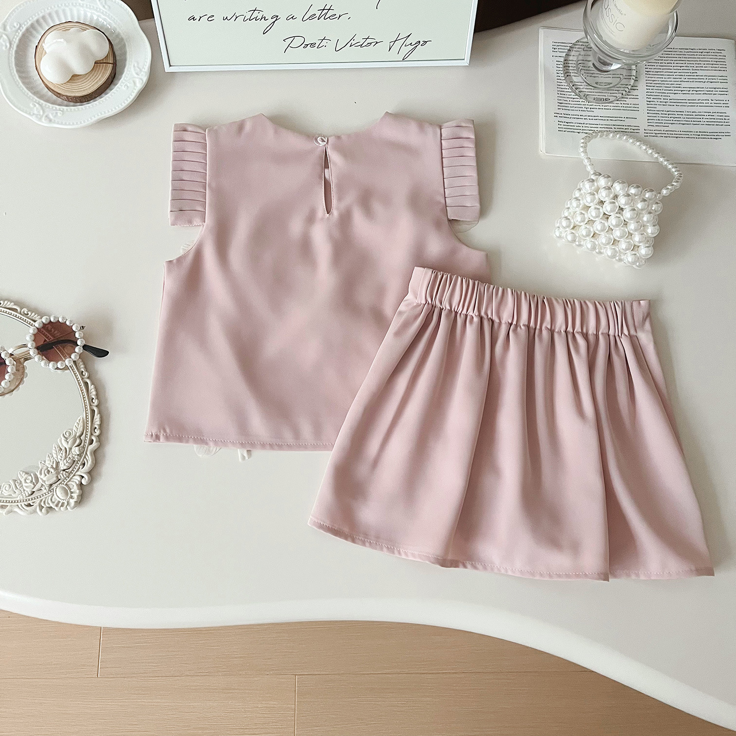 Round Neck Half Sleeve Skirt - Image 4