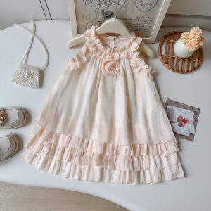 Ruffled Halter Neck Tank