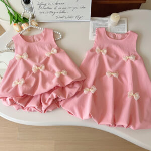 bow vest short & dress