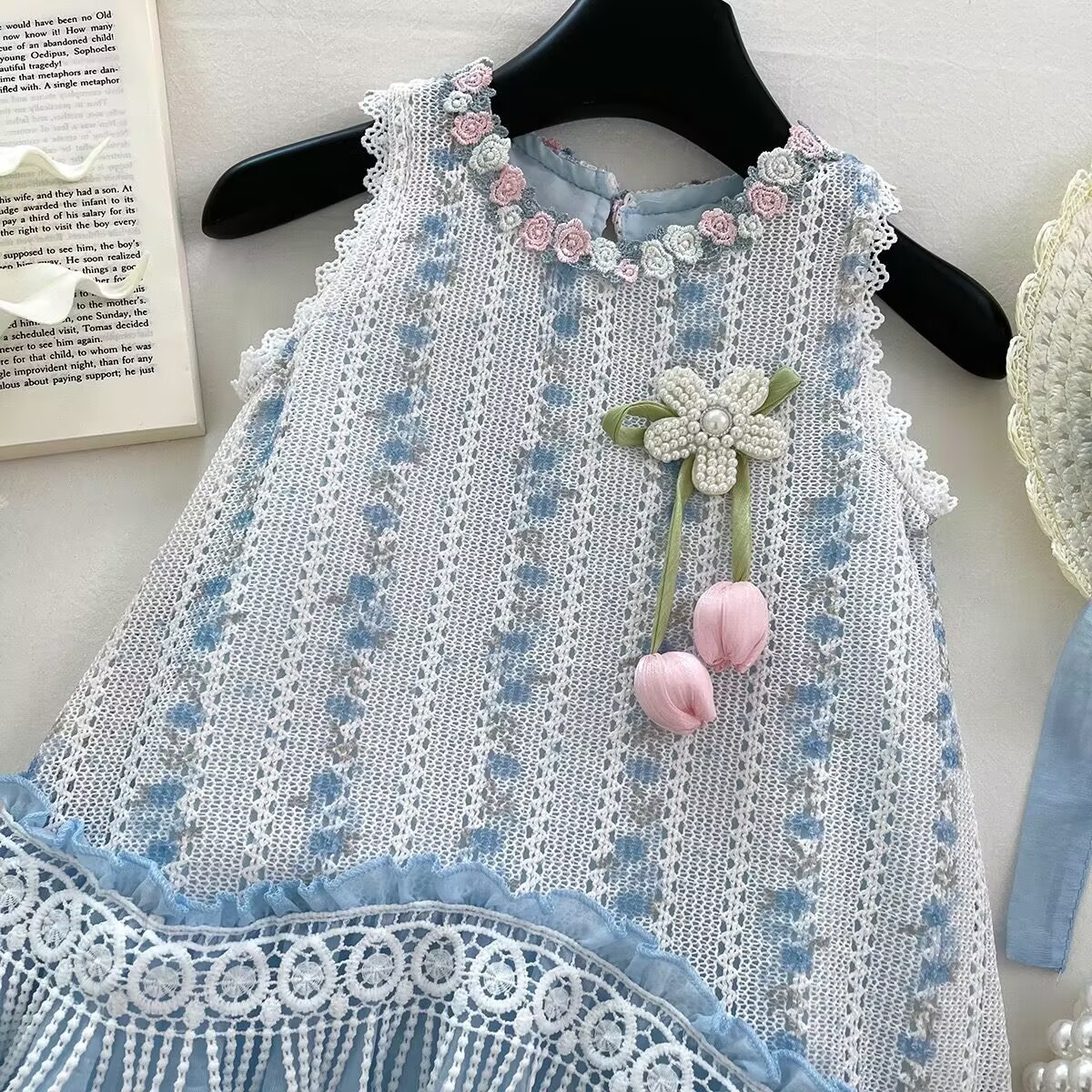Lace Dress Vacation Style - Image 2