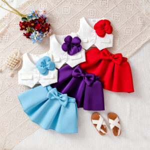 Summer Bow Solid Color