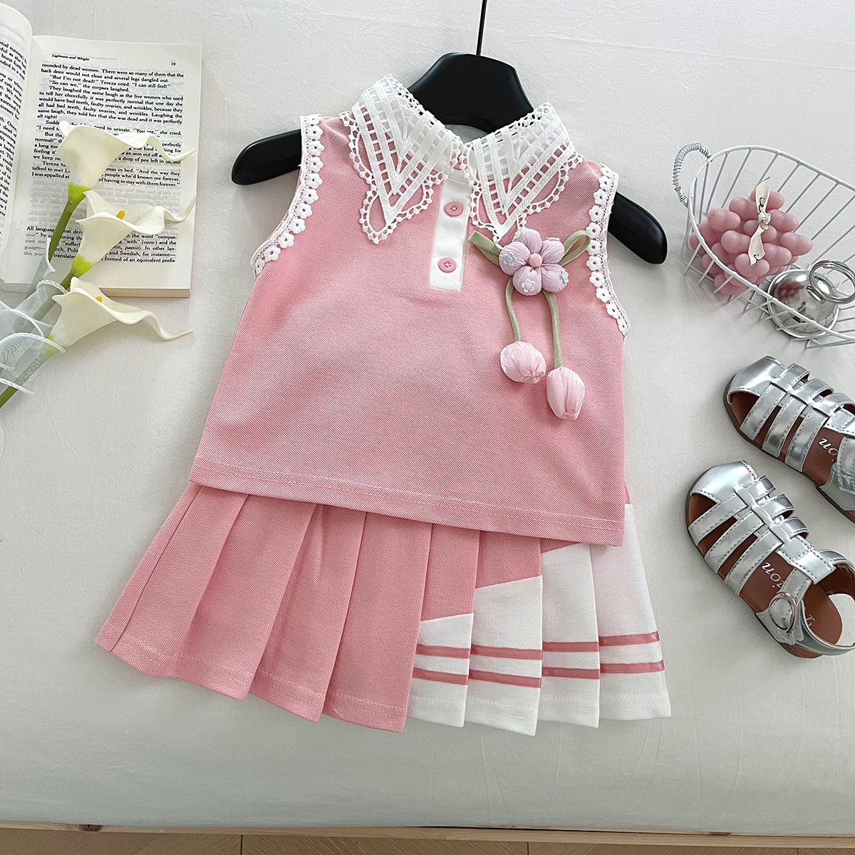 Tulip Color Blocked Skirt - Image 6