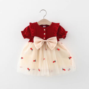 Cloud Yarn Bow Dress