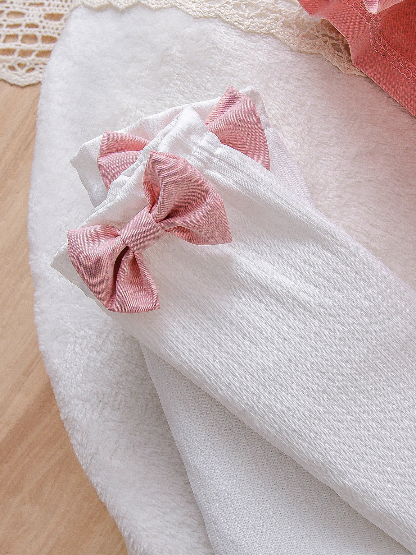 3D Heart Puff Sleeve Romper - Image 5