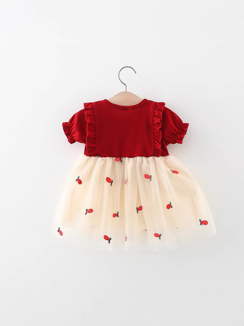 Cloud Yarn Bow Dress - Image 2