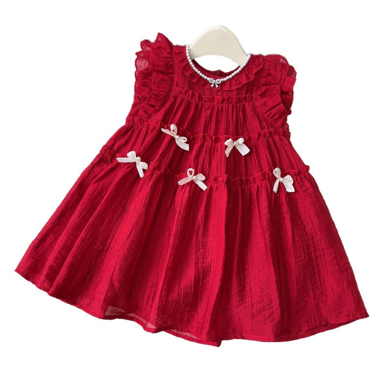 Bow Knot Flying Dress - Image 5