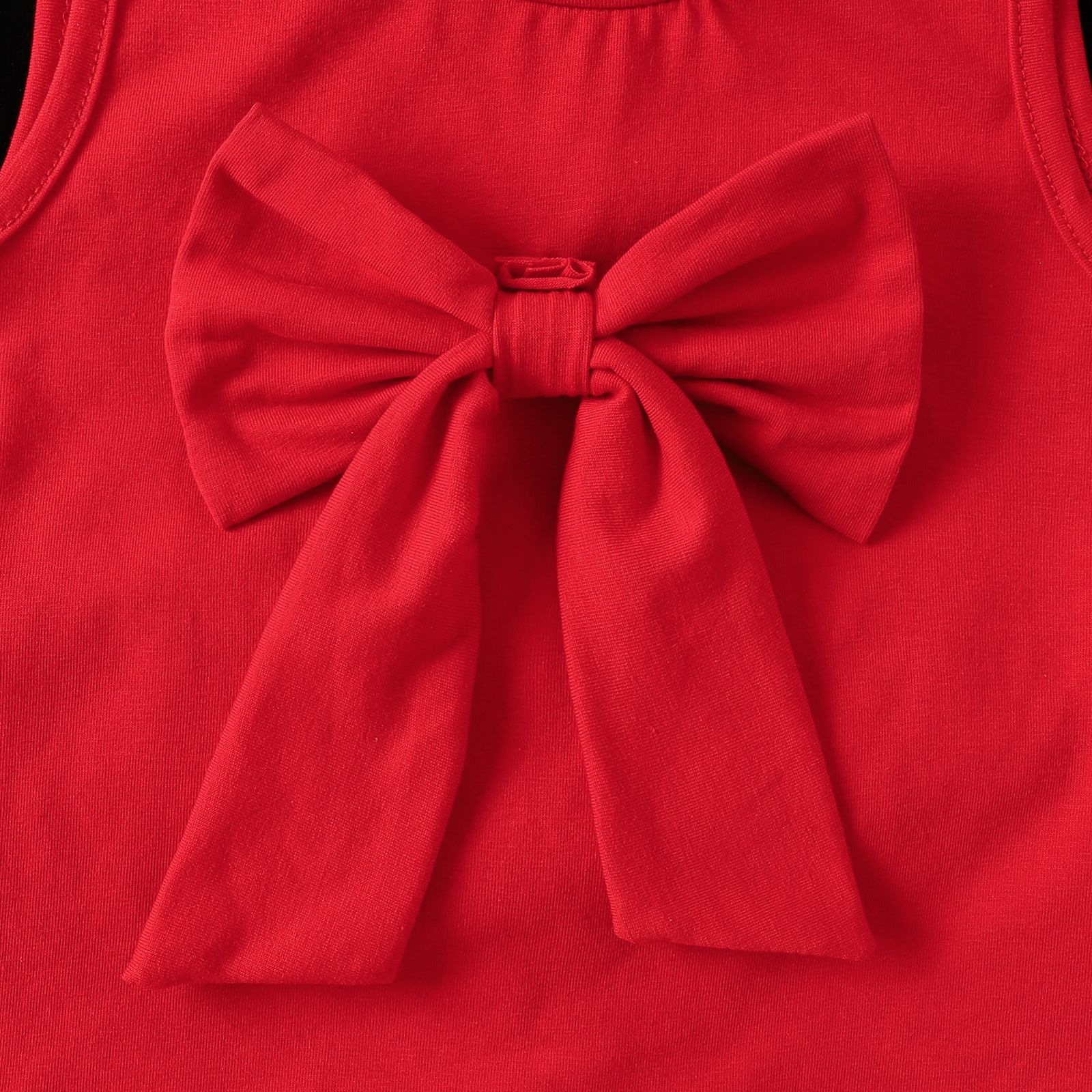 Bow Vest & White Skirt - Image 4