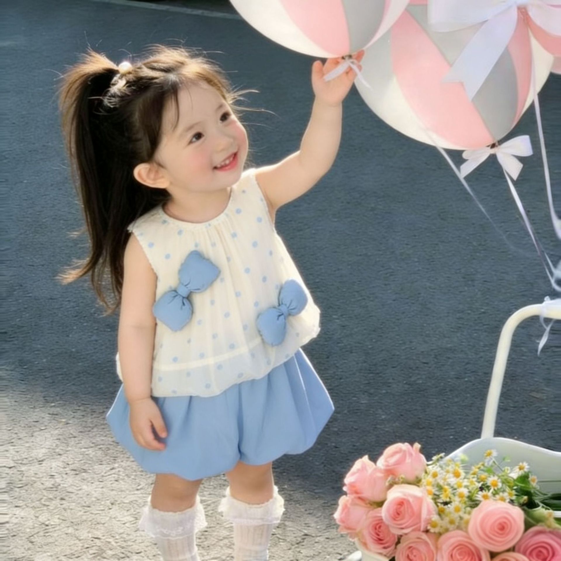 Baby Shorts Two Piece Set - Image 3