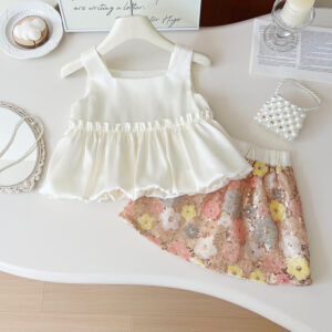 Camisole Top Sequin Skirt