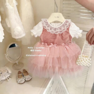 Cute Dopamine Mesh Dress