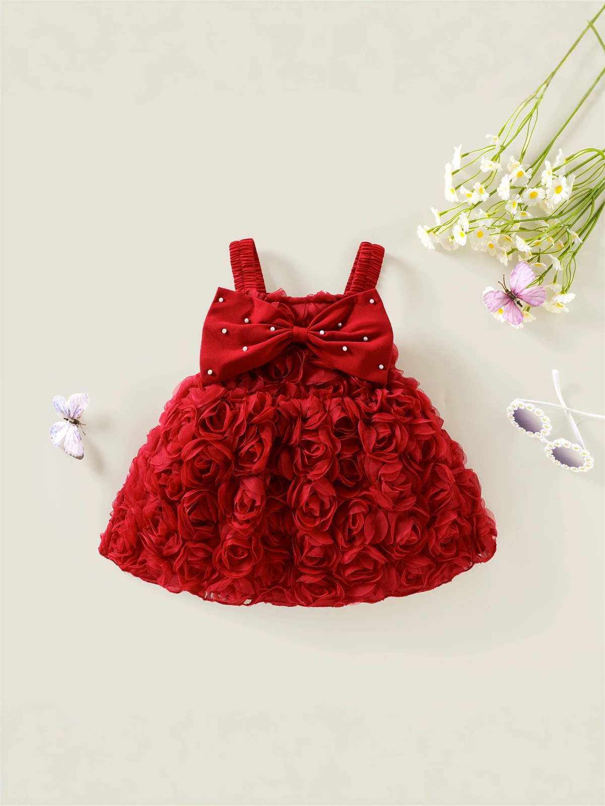 3D Rose Pearl Bow - Image 3