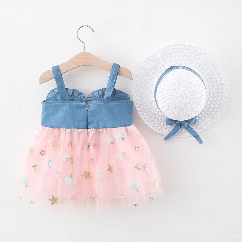 Girls Star Moon Mesh