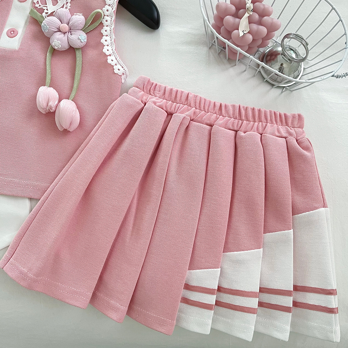 Tulip Color Blocked Skirt - Image 4