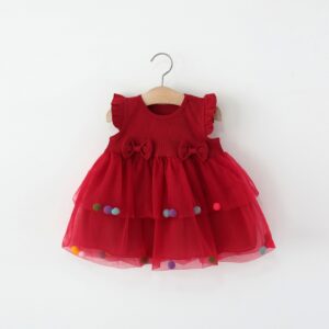 Mesh Princess Dress Kidsren's Skirt