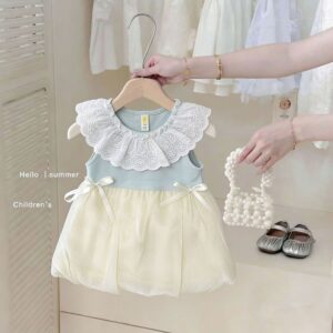 Light Blue Bud Skirt
