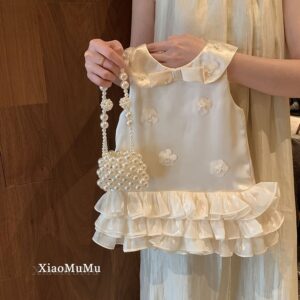 Off White Vest Dress