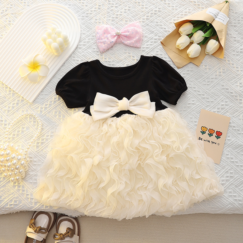 Bow Puff Sleeve Mesh - Image 2