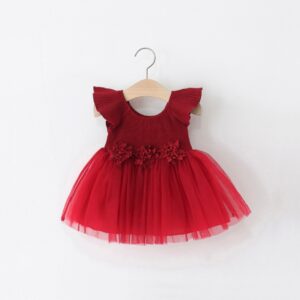 Kidsren's Mesh Princess Dress
