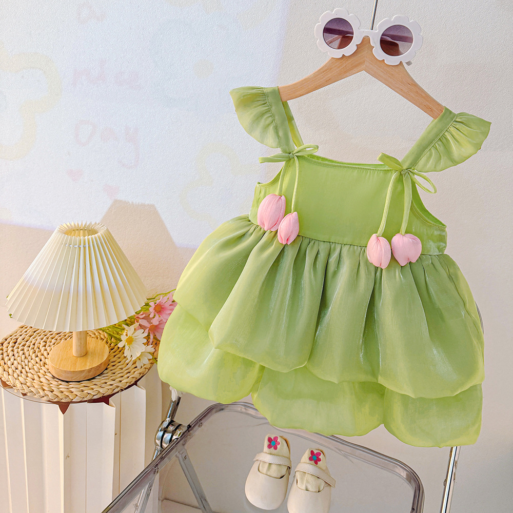 Gleaming Summer Slip Dress - Image 2