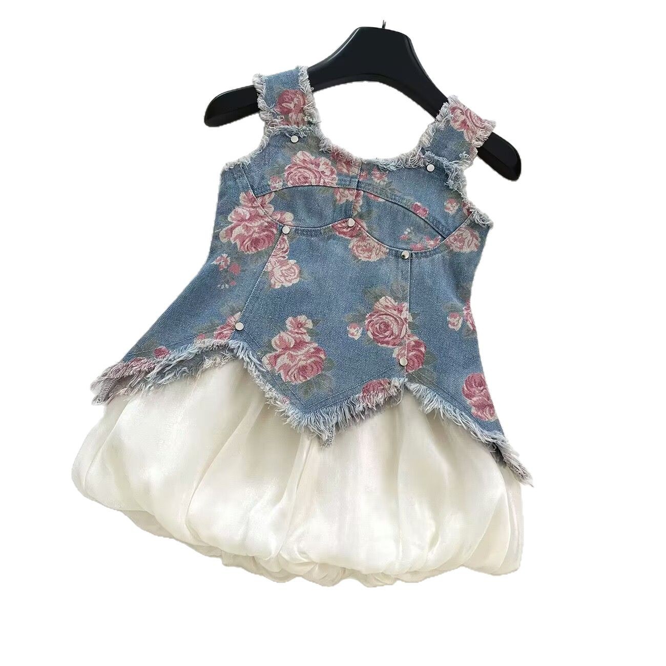 Printed Denim Camisole - Image 9