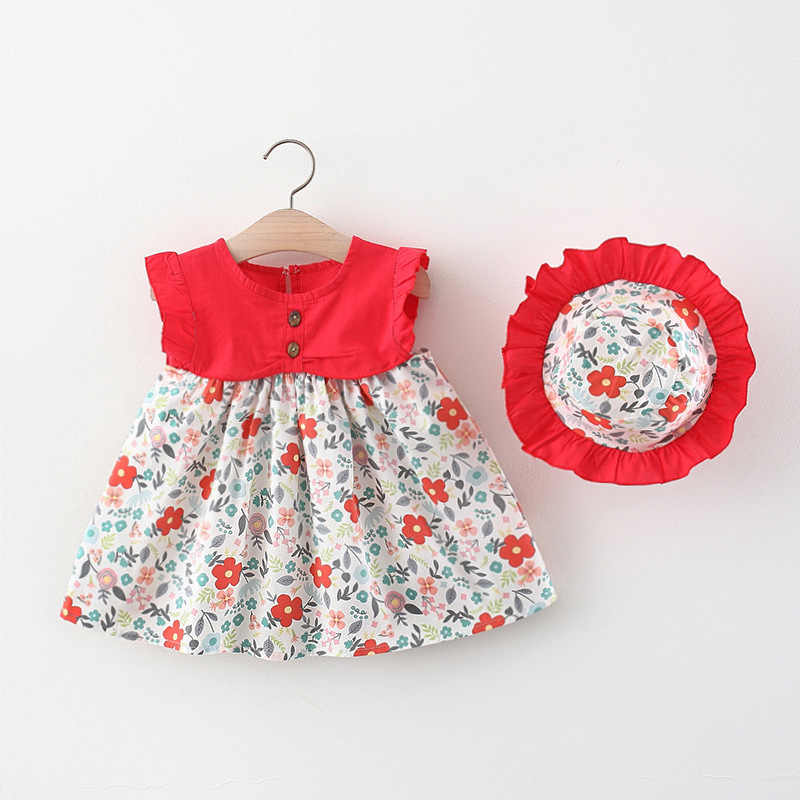 Sunflower Dress with hat - Image 2