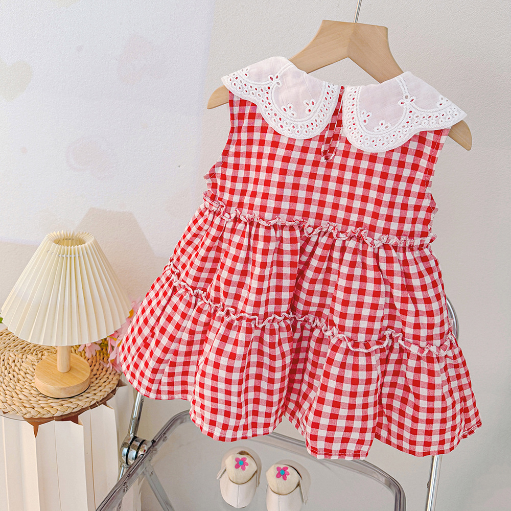 Strawberry Plaid Skirt - Image 3