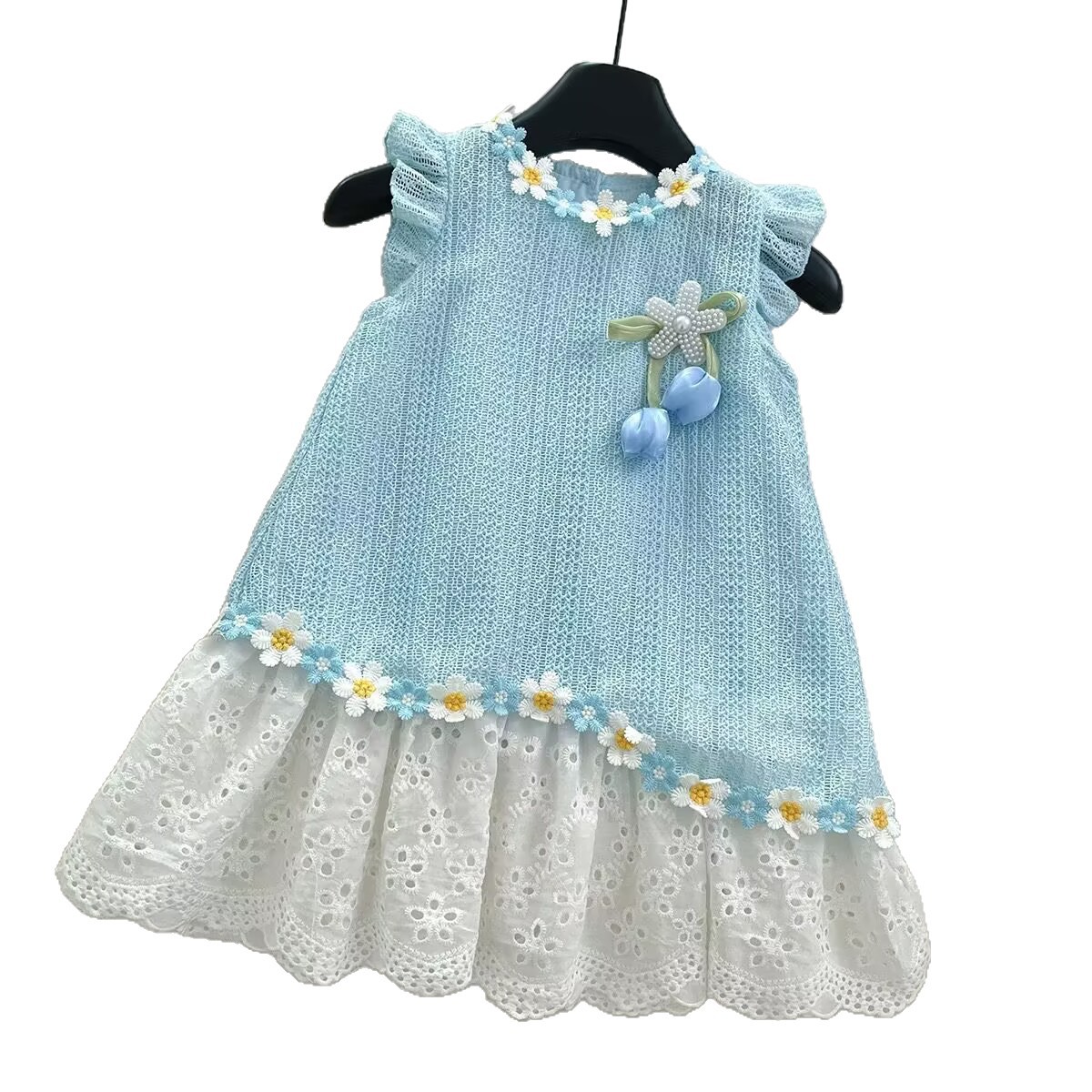 Lace Flower Dress - Image 6