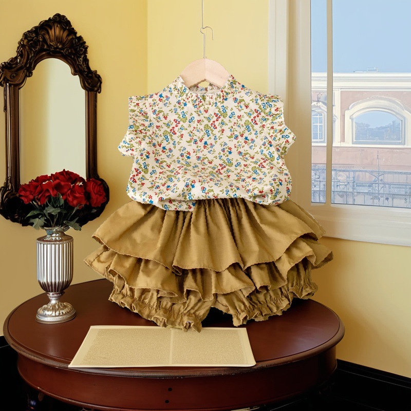 Floral Stand Up Collar - Image 4