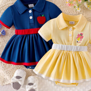 Polo Collar Romper