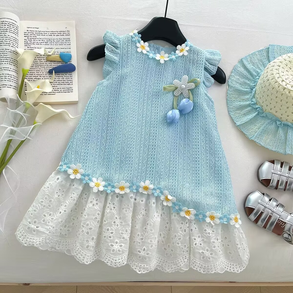 Lace Flower Dress