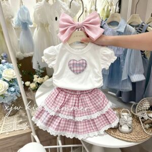 Stylish Short Sleeve Skirt