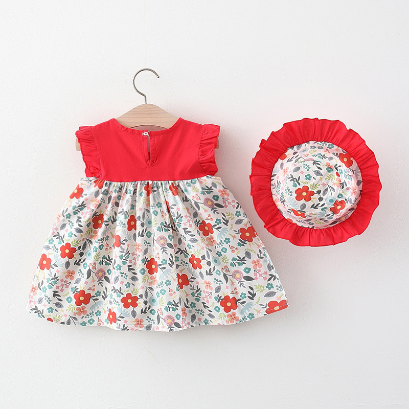 Sunflower Dress with hat - Image 3
